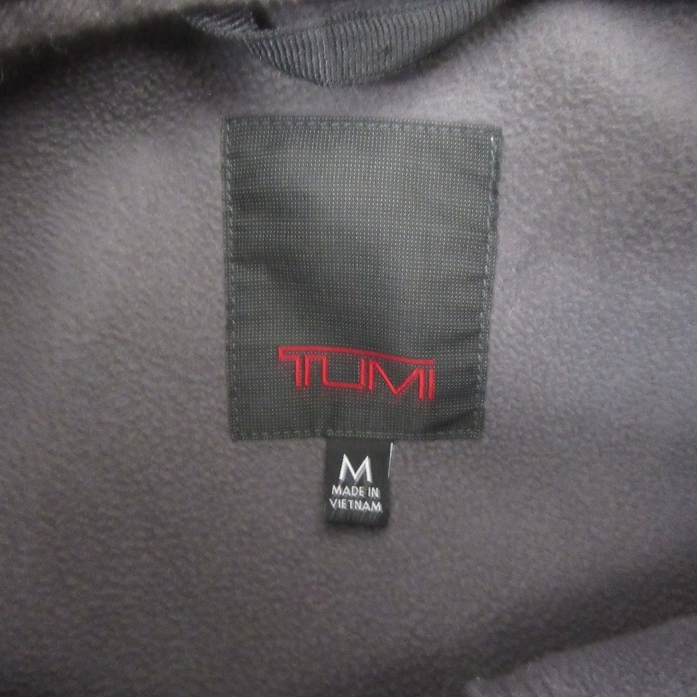 Tumi Womens Grey Softshell Fleece Lined Full Zip Jacket Size Medium - Picture 3 of 10